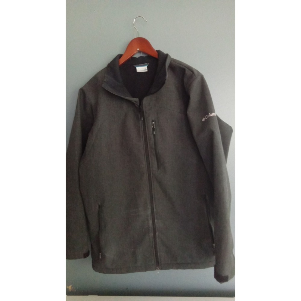 Columbia Softshell Jacket Full Zip Lightweight Gr… - image 4